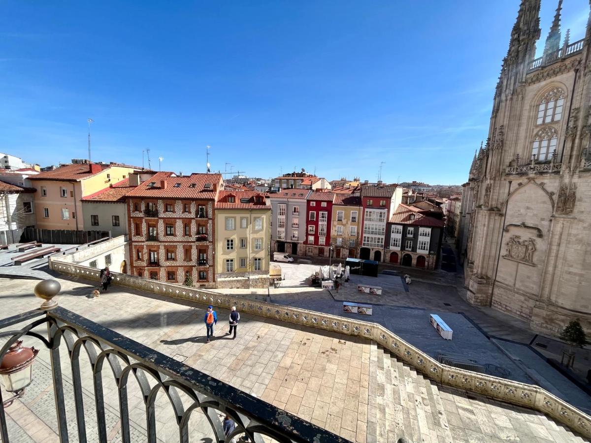 Atuaire Home Balcon Con Vistas A La Catedral De Бургос Экстерьер фото